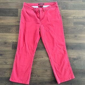 Polo Ralph Lauren Red Capris